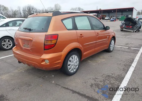 2004 Pontiac Vibe z USA, uszkodzony, nr VIN 5Y2SL62814Z452966